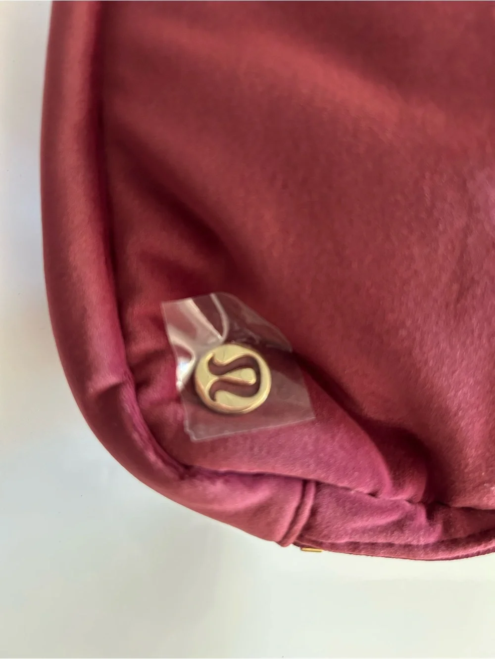 lululemon athletica Deep Plum Cosmetic Pouch with Logo